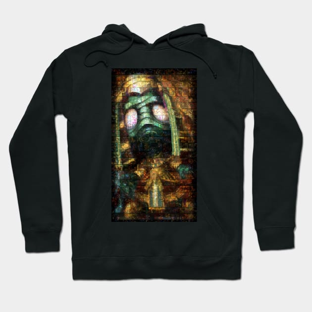 Amumu  Mosaic Portrait 2 Hoodie by nowtfancy